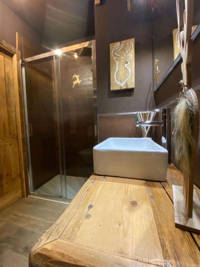 Calore Di Una Casa Di Montagna Campitello di Fassa Dış mekan fotoğraf
